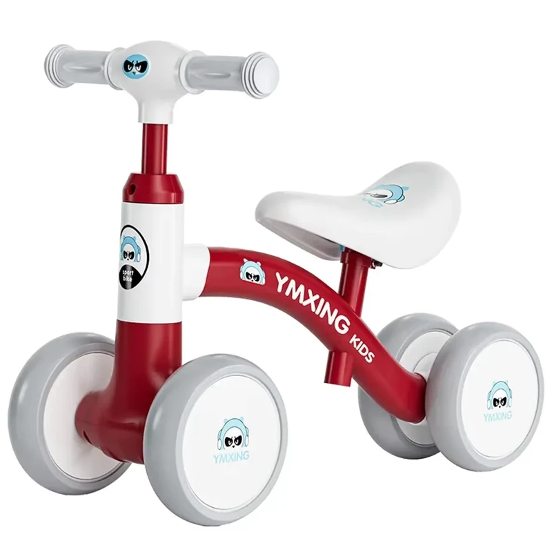 Mini Steel Frame Ride Car Toys Children Sliding Scooter Bicycle Foot Power Cycle Balance Bike 12" Wheels 70kg Load