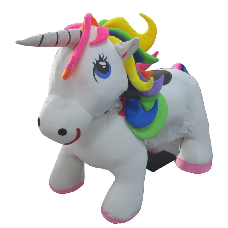 Minye GM59 Electric Plush Horse Ride on Toy 150kg Capacity Unisex 1 Pcs/Carton