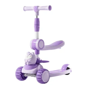 Modern 3 Wheel Foldable Luxury Baby Scooter for 3 6 Years Old High Capacity Children’s Bicycle with Music Slide Yo Yo Car