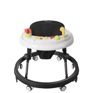 Modern Foldable 3 In 1 Multifunctional Walking Learning Anti Rollover Simple Baby Walker