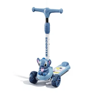 Modern Plastic Skateboard Toy Games Balance Kick Scooter with Foldable Design for Kids Leg Scooter with Seat