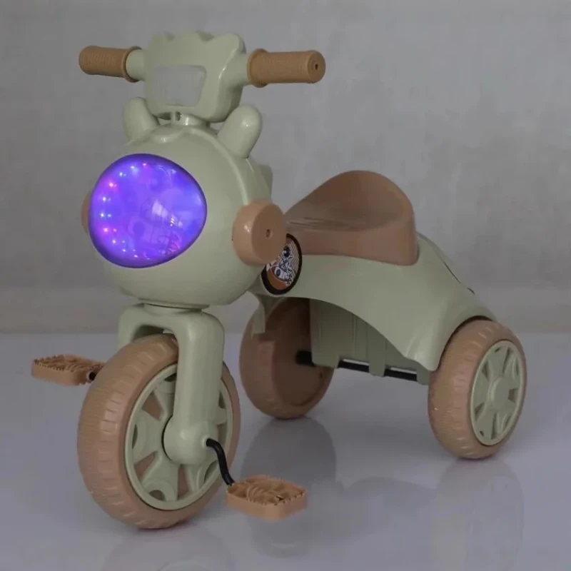 Most Popular New Light Music Children's Tricycle Bicycle 3-6 Years Old Large Baby Pedal Light Astronaut Tricycle for Kids