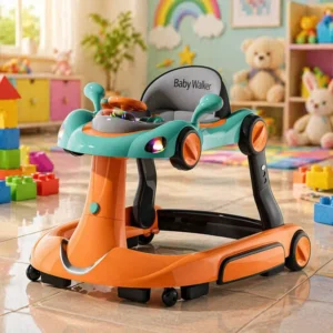 Multi Function 3 in 1 Toddler Learning Kids Sit to Stand Baby Walker Infant Rocker Toys Anti rollover Baby Trolley Walker