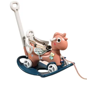Multi Function Plastic Ride On Animal Toys Kids Rocking Horse for Babies