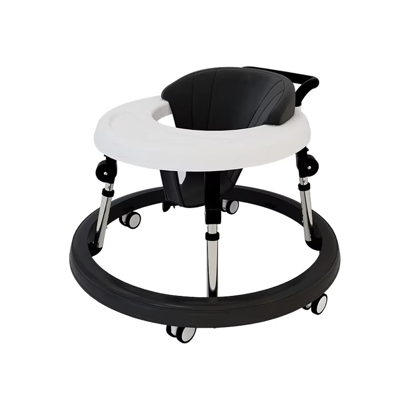 Multi-Functional Anti-Rollover Plastic Frame Baby Walker for 5-18 Months Toddlers Kidsren's Stroller Anti-O-Leg for Sitting