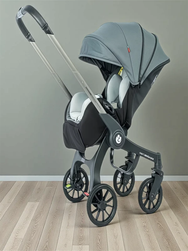 Multi Functional Foldable Baby Stroller Integrated Safety Seat Portable Sleeping Basket No Installation Required Baby Strollers