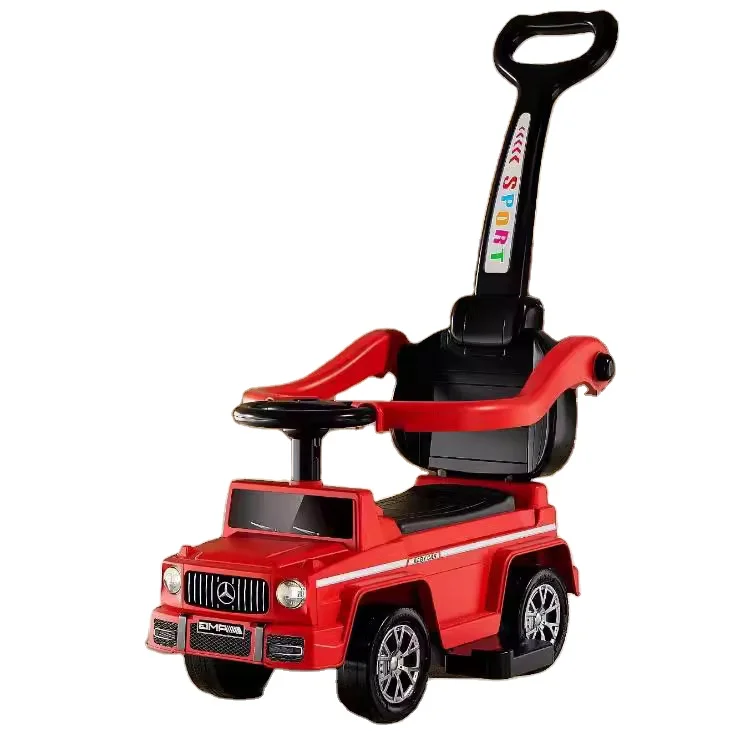 Multi Functional Plastic Swing Car Push Handle Children's Four Wheel Scooter 1 6 Years Old Baby Three In One Walking Aid