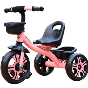 Multi-function Baby Tricycle Ride on Car 4 in 1 Children 3 Wheels Bike with Train Wheel Toddler Stroller Toy Kids Trike