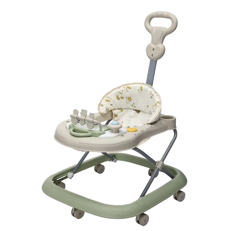 Multi-functional Foldable Plastic Learning Baby Walker with Music Function for 6 to 18 Months