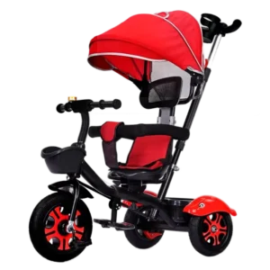 Multi functional Four in one Baby Tricycle Can Be Rotated and Can Lie Down for 1 6 year old Folding Stroller