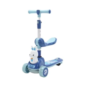 Multi-functional Kids Kick Scooter 3 in 1 Pedal Scooter for Baby 2-7 Years Old