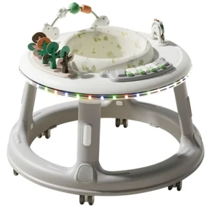 Multifunction 3 in 1 Baby Music Walker Educational Toys 6 Wheels Foldable Plastic Frame Seat Baby Walking Chair Sale