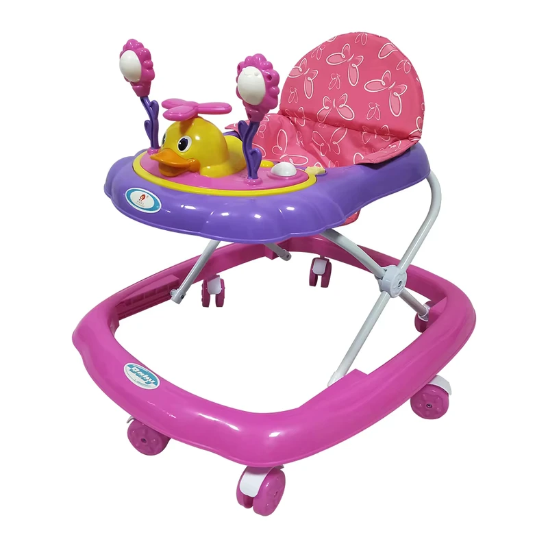 Multifunction 360 Degree Rotating Musical Baby Walker with 7 Wheels