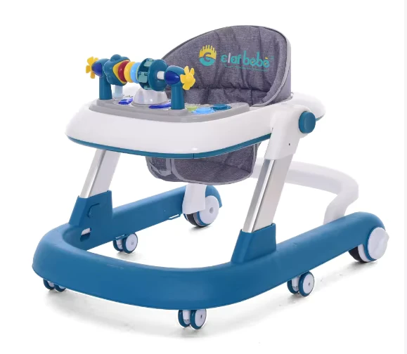 Multifunction Anti O Shaped Leg Music Box Baby Newborn Walker with Wheels
