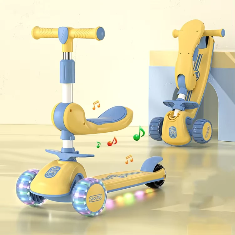 Multifunction Children Scooter Kids Three in One Kick Kids Scooter for Children Toy