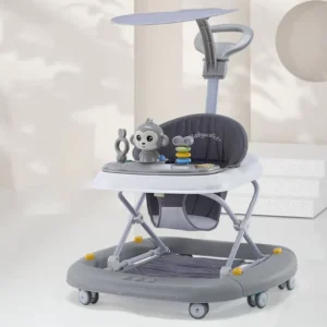 Multifunctional 3 in 1 Baby Walker with Music Toys plastic Mold Baby Stroller Walker indoor Toddler Baby Walker Anti skid Safe