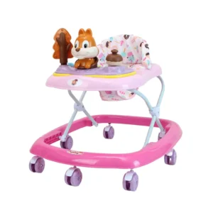 Multifunctional 3 in 1 Music Folding Baby Walker with Universal Wheel