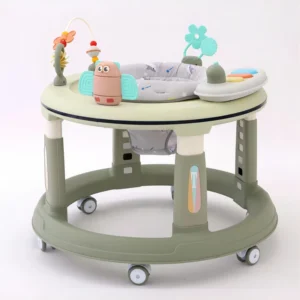 Multifunctional 4 in 1 Baby Walker to Teach Walking Baby Walker Sit to Stand Folding Kids Baby Learning Walker for Kids