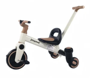 Multifunctional 4 in 1 Three wheeled Sliding Drift Push Tricycle with Rocking Rear Wheel