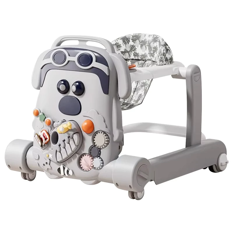 Multifunctional Baby Walker 3 in 1 with Wheels and Seat
