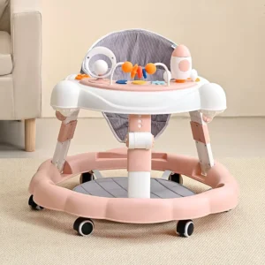 Multifunctional Kids’ Educational Toy New Baby Walker Anti O Leg Anti Roll Car Trolley Toddlers Foldable Baby Walkers