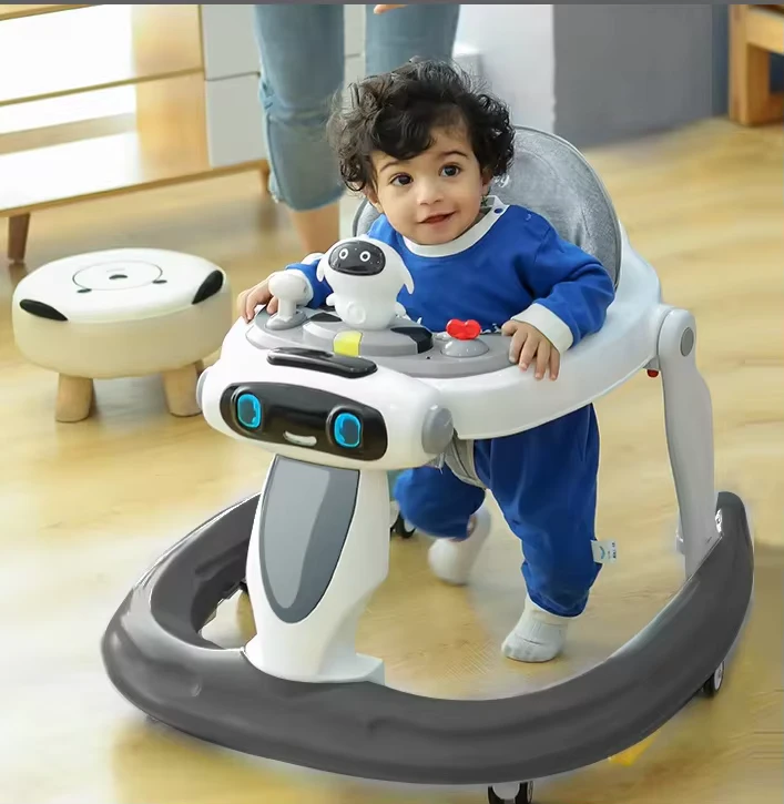 Multifunctional Kids' Learning Drive Starter Car Sit to Stand Fun Toys Prevent O shaped Legs Baby Walker with Prevent Rollover