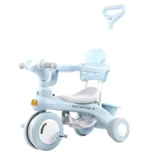 Multifunctional Outdoor Music Kids Tricycle With Light 1 6 Years Old Portable Hand Push Baby Tricycle Balance Bike