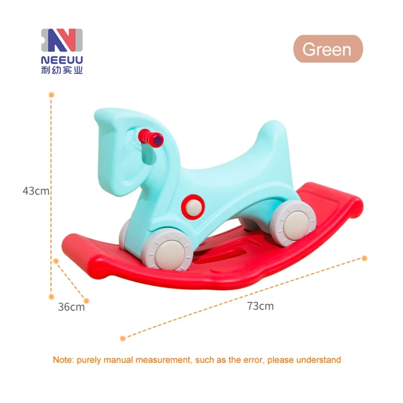 Multifunctional Plastic High Quality Baby unicorn Rocking Horse Chair Children Walker Kids Sliding Car Ride on Rocking Horse