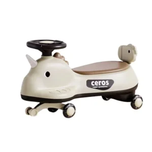 Music and Light Kids’ Pedal Cars Baby Swing Car Seat Baby Electric Sliding Ride on Car for Boys Girls