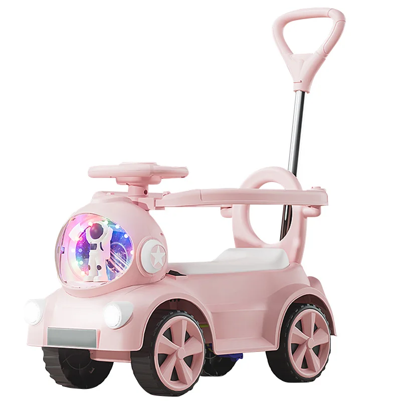 Music and Light Toddler Baby Ride on Toy Sliding Car Plastic Push Kids Swing Car for Child Girls Boys