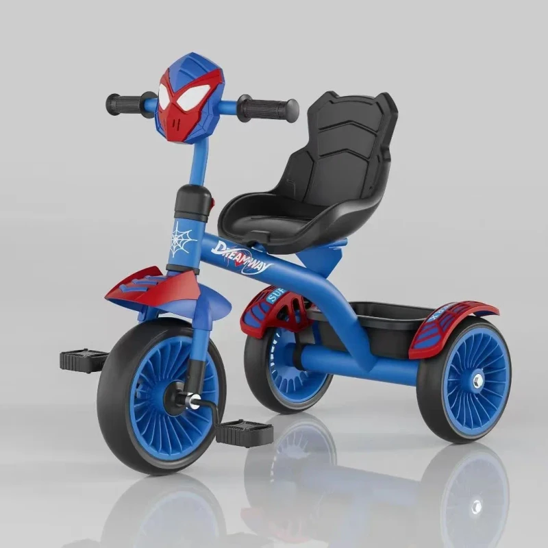 Musical Light Up Plastic Children's Tricycle for Ages 1 5 Simple Pedal Tricycle for Boys and Girls for Export