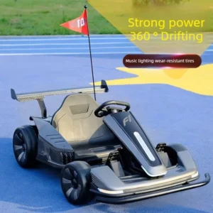 New 24V Electric Go Kart for Kids with Remote Control Double Motor Drifting Feature
