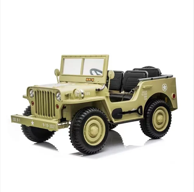 New 4 Wheel Battery Electric Ride on Toy Car for Kids 2-4 and 5-7 Years Music Player 3 Seats