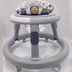 New Anti Rollover Foldable Baby Walker Stroller with Plastic Frame 10KG Load CapacitySH