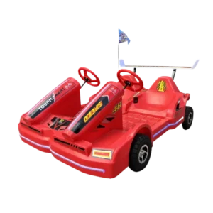 New Arrival 2 Seater Go Kart Indoor Outdoor Bumper Cars for Parent Child Amusement Durable Plastic for Home Mall Shopping