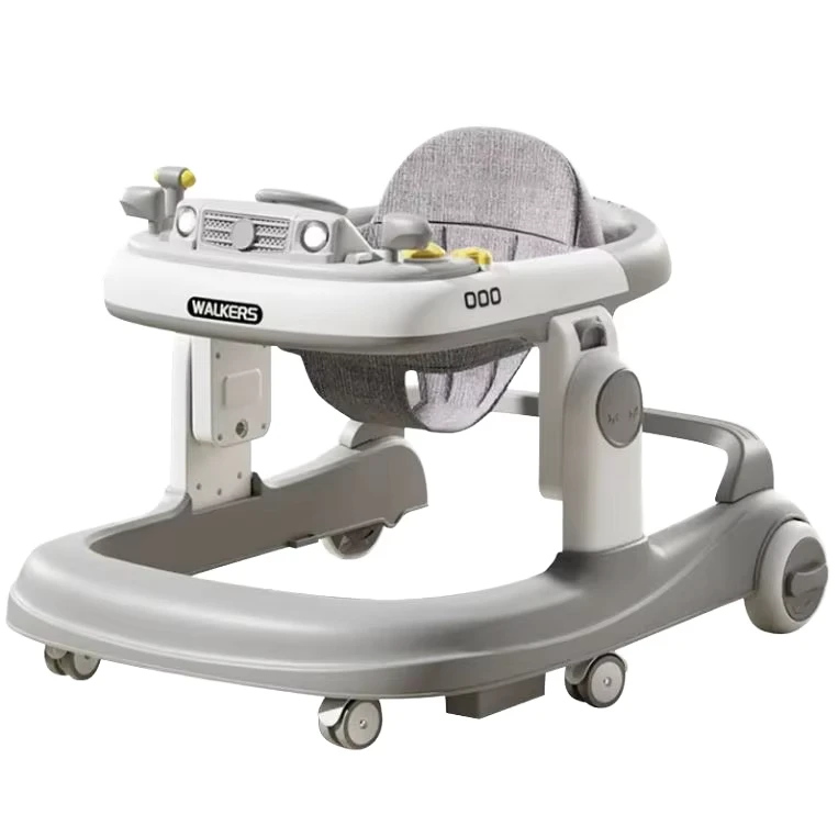 New Arrival 3-in-1 Baby Walker with Plastic Wheels Foldable OEM ODM Factory Price Music & Walk Function for Baby Boys