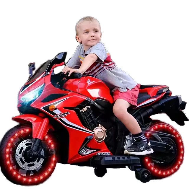 New Baby Toys From China Racing Motorcycles for Kids Aged 10 Electric Motorbike Ride Car