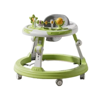 New Baby Walker Baby Walkers With Music and PU Wheels Adjustable Kids Toys