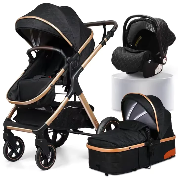 New Born Baby Stroller Push 3 in 1 Pram With Car Seat Baby Stroller Turkey for Sale