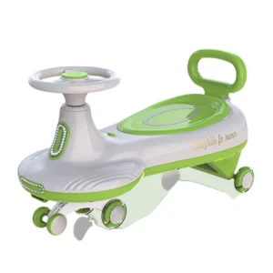 New Children Swing Car 360 Degree Rotation Flashing Wheels Kids Ride on Car Toy Baby Swing Car With Music and Light