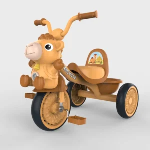 New Children’s Three Wheel Tricycle for Boys and Girls 2 7 Years Old Toddler Bicycle with Metal & Plastic Construction