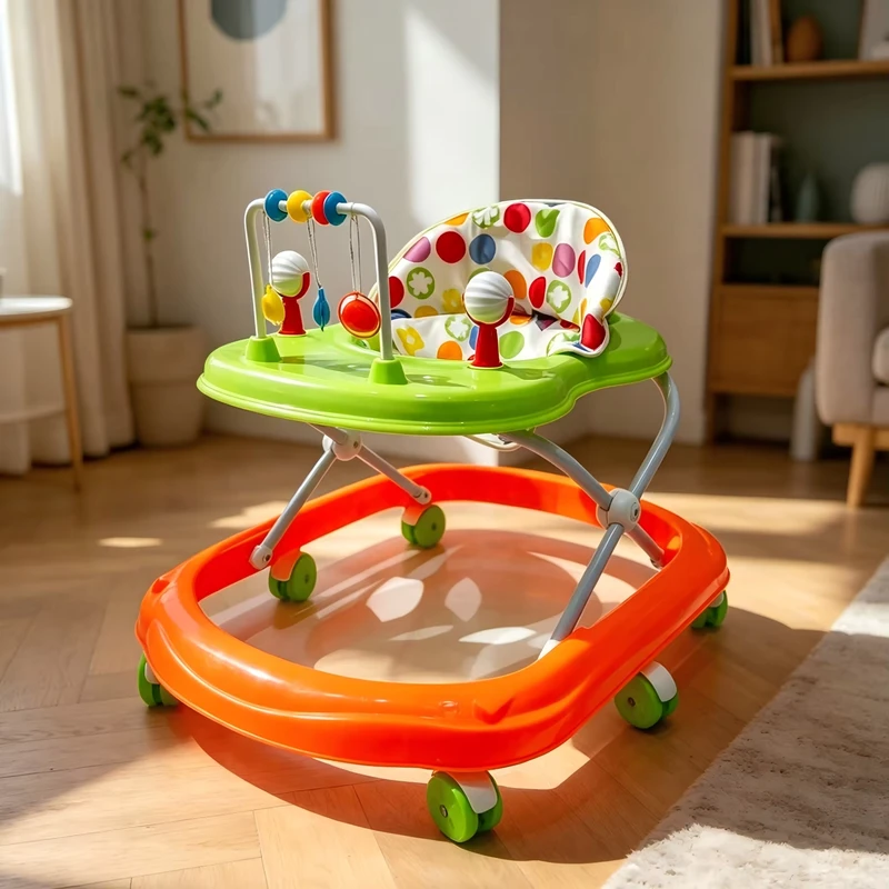 New Color Design Baby Walker with Play Toy