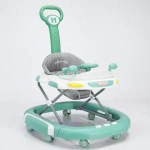 New Design Baby Walker and Modern Walkers with Music Light Soft Seat 3 Steps Carrier