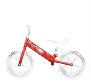 New Design Children’s No Pedal Push Balance Bike Brake Line Carbon Fibre Frame Fork Suspension Fork Hard Frame Folding Single