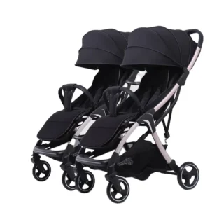 New Design Foldable Twin Trolley Baby Stroller for Twins