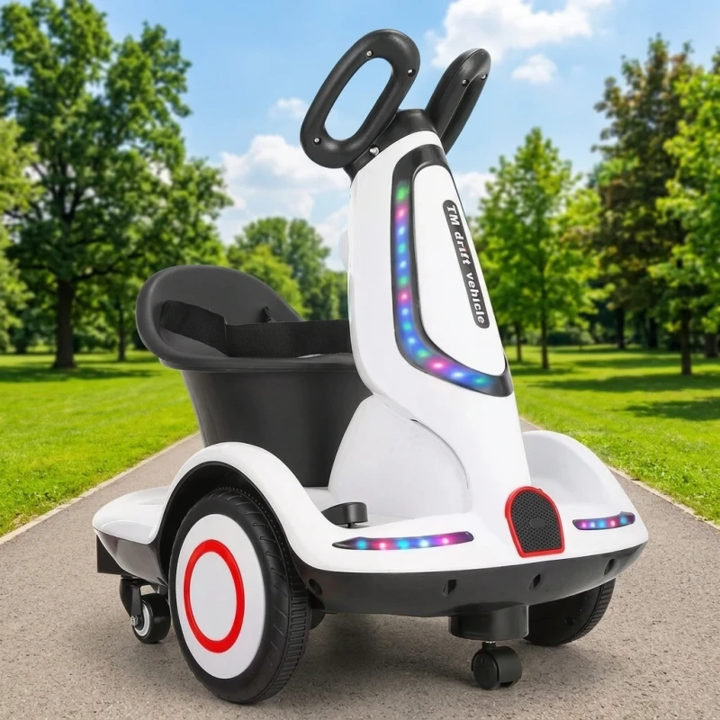 New Design Hot Selling Children's Electric Ride On Car 360 Degree Rotation Big Battery 2 4 Years Unisex Ride on Toy Power Wheel