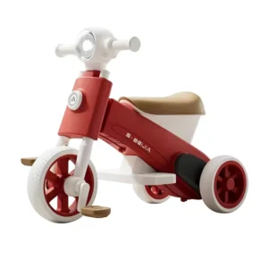 New Design Plastic Music Electric Children’s Tricycle Baby Carriage Multi directional Sitting Device 2 4 Years Kids