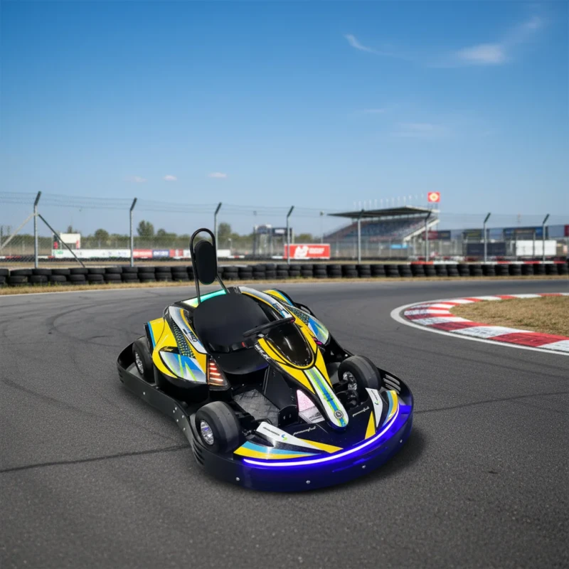New Design Playground Electric Go Kart Chain Drive 60V 2000W Indoor Outdoor Amusement Park Good Price