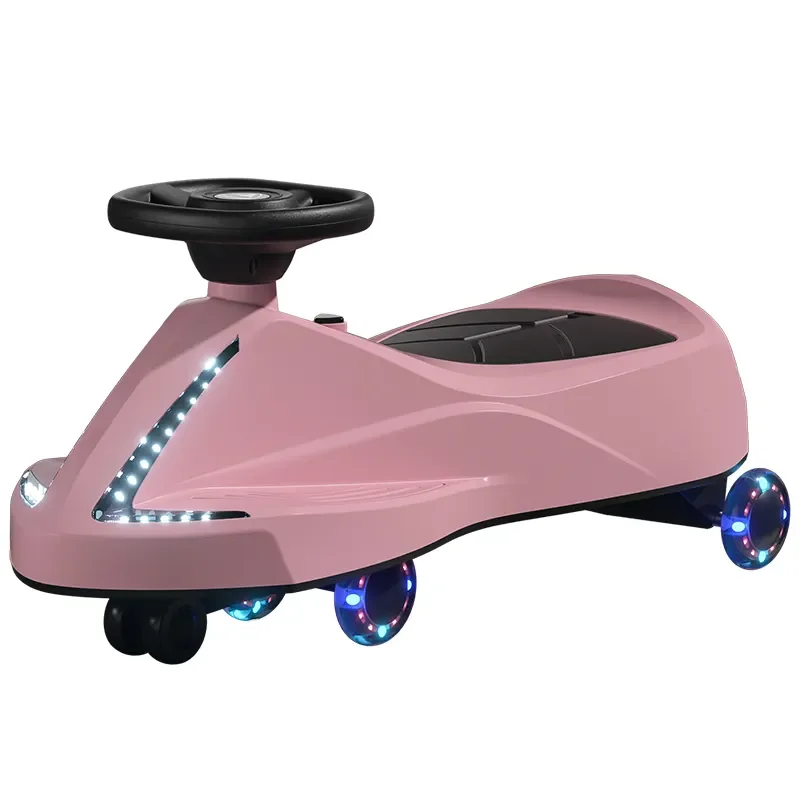 New Design Sliding Toys With Music Light 3 Years Swing Car Flash Wheel Ride on Car Training Flashing Wheels