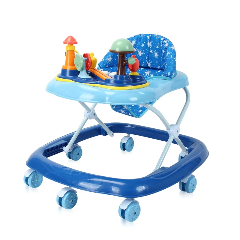 New Designed 360 Degree Rotating Plastic Kids Baby Walker with Stopper